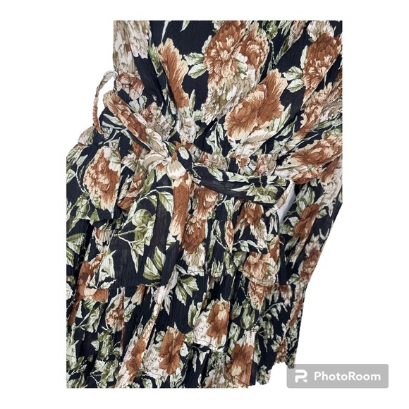 Floral One-shoulder Mini Dress Size 6 - Picture 3 of 7